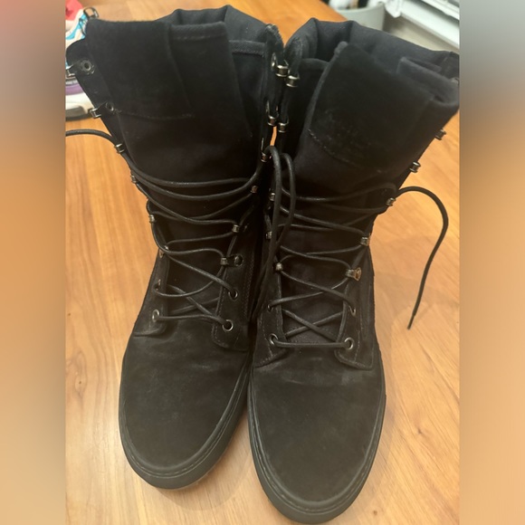 Android Homme Tactical hybrid Sneaker Combat Boots Mens 9 Leather Canvas Suede - Picture 10 of 11